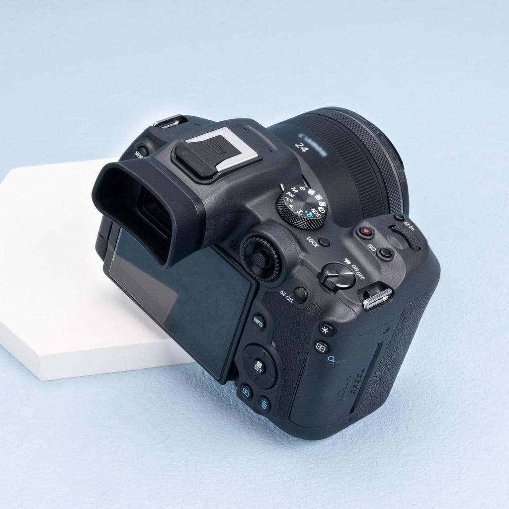 Extended Eyecup Eyepiece for Canon EOS Blocks Stray Protects Viewfinder R7/EOSR7 Cameras, Light,