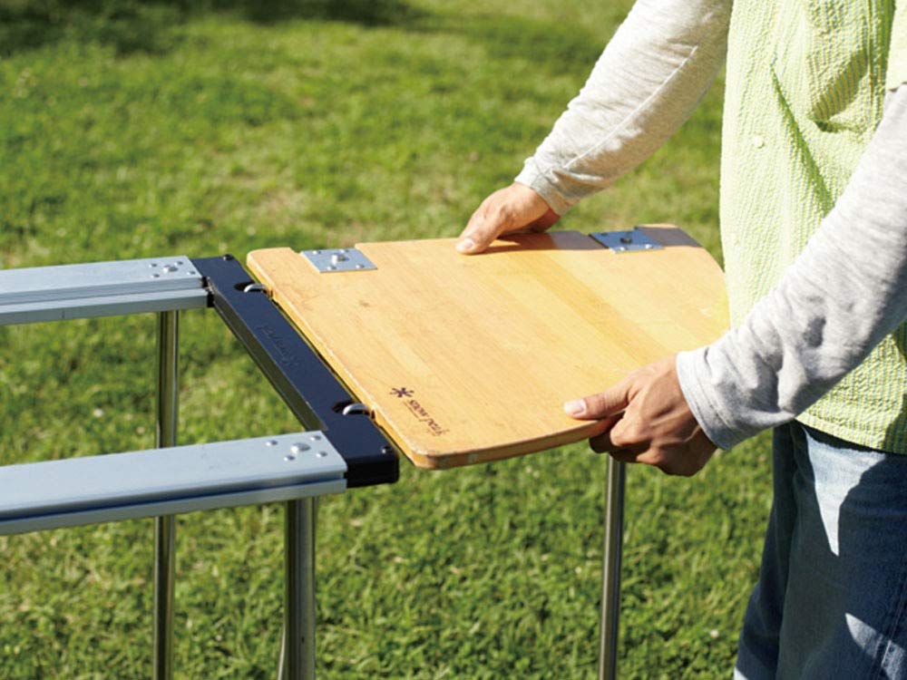 Snow Peak Table Corner R Bamboo Multi-Function CK-119TR