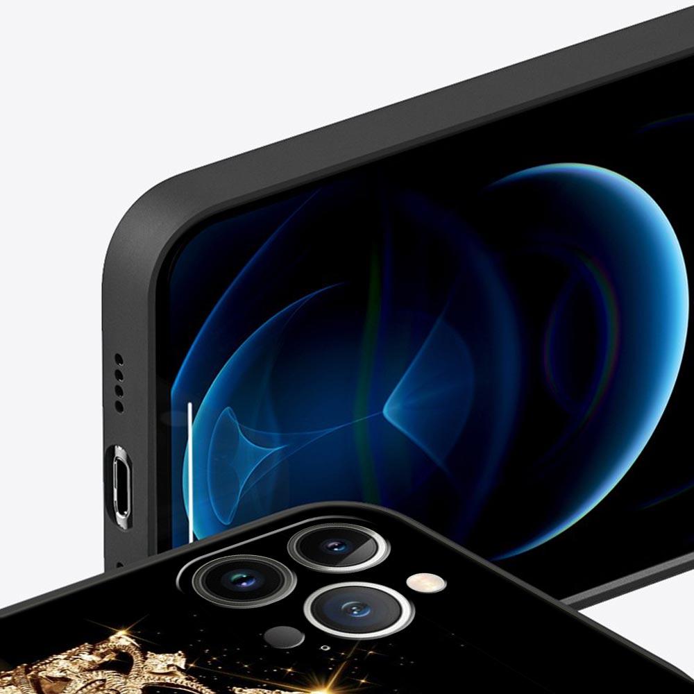 Luxury Phone Case For iPhone 11 12 13 15 16 14 Pro Max X XR XS 7 8 Plus 2020 Soft Cover Funda Fashion Diamond Crown Letter A