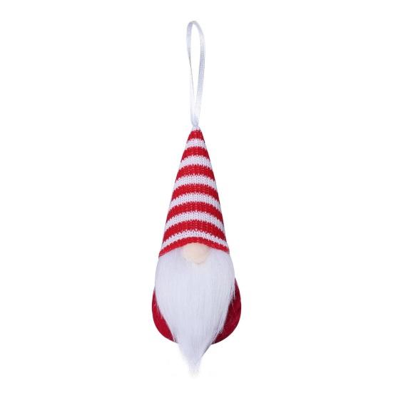 Christmas Gnome Ornaments Plush Faceless Doll Xmas Tree Hanging Decoration for Holiday Home Tree Decor