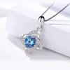 Four-Leaf Clover Necklace: Japanese Korean Style Clavicle Chain, Light Luxury Pendant, Versatile Fashion Accessory, Women's Holiday Gift