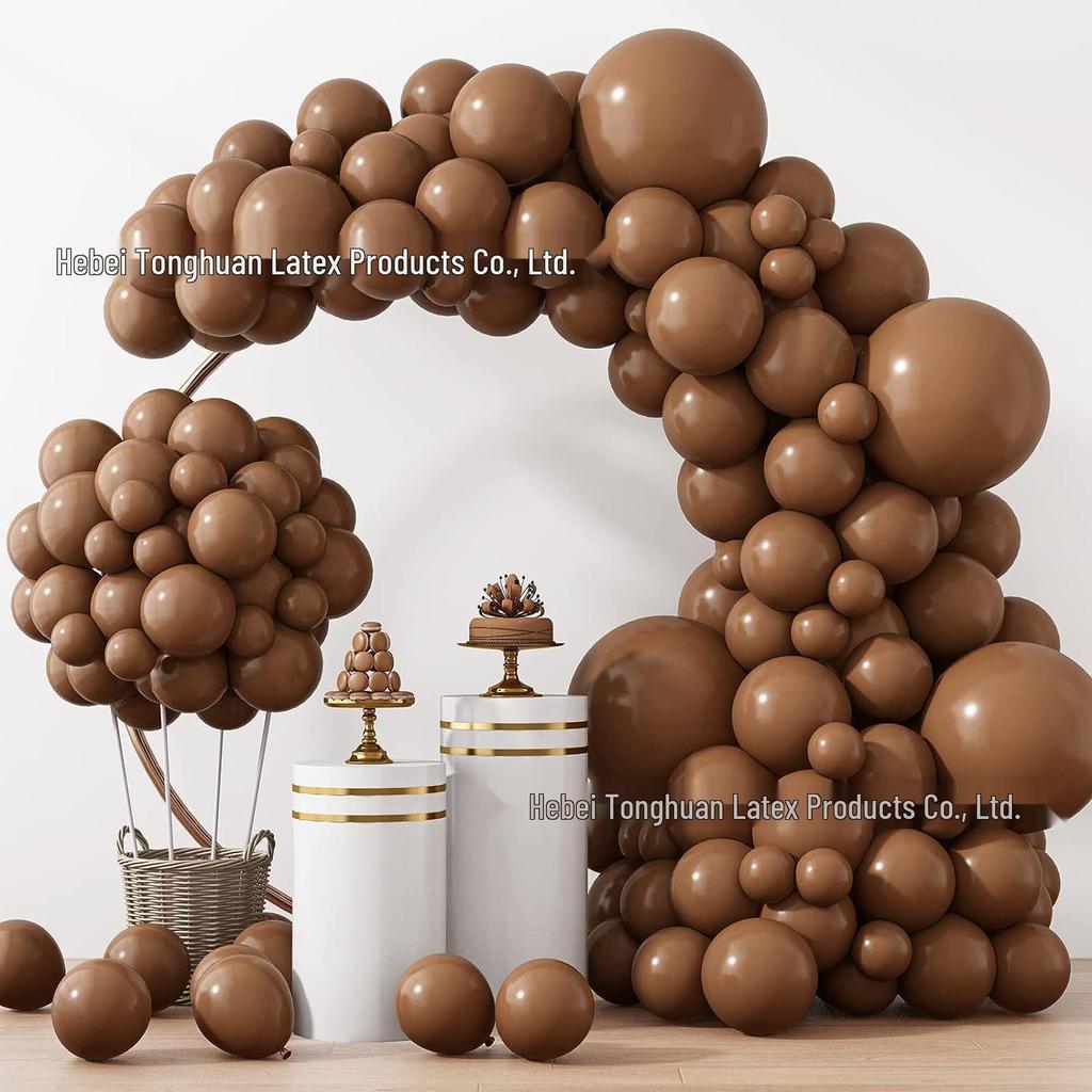 Conjunto de Balões Macarons Matte e Metálicos para Decorações de Festa de Aniversário Multicena
