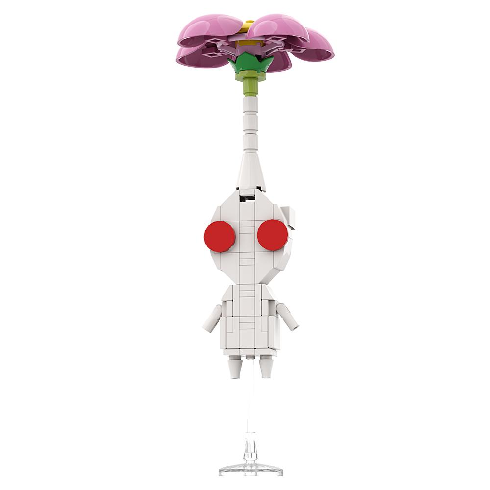 MOC Anime Pikmined Hocotate Olimar Asteroid Bausteine Set Monster Spiel