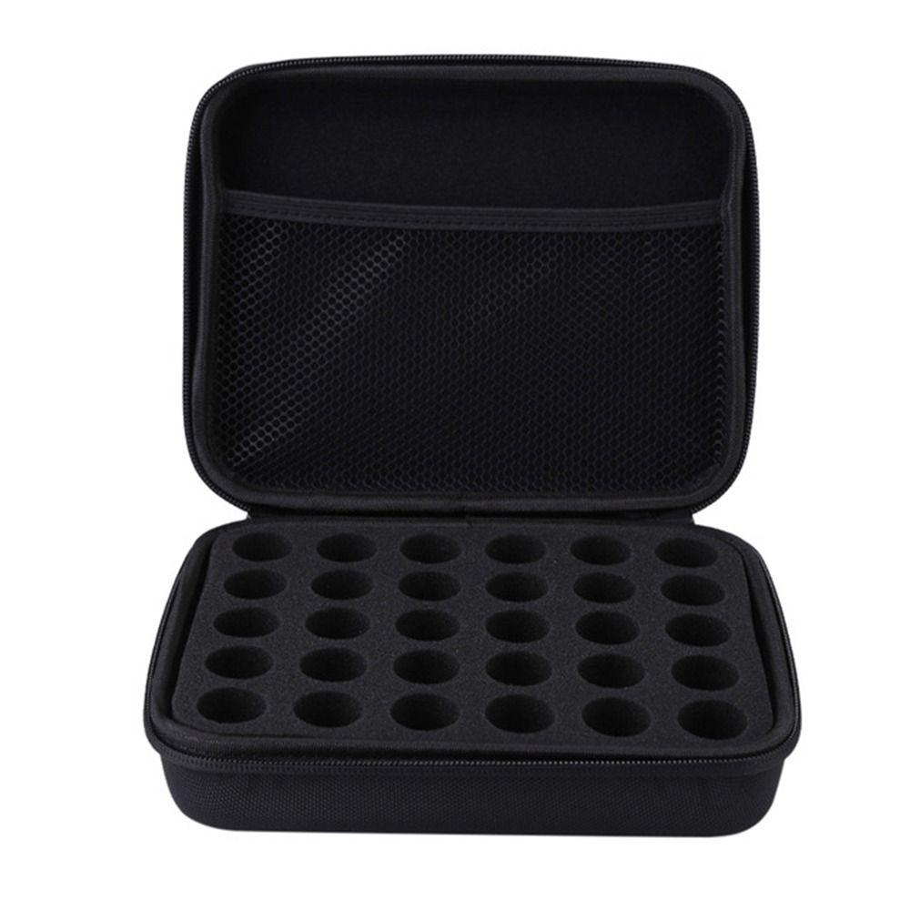 30 Slots Essential Oil Case 5ml 10ml 15ml Hard Shell Roller Bottles Storage Portable Shockproof Perfume Organizer