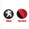 Car Remote Key Stickers Badge Emblem Car Accessories For Peugeot GT Line 208 301 308 408 508 2008 3008 4008 5008 206 307 407 607