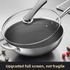 Stainless Steel Wok Honeycomb Non-stick Skillet Household Wok Induction Cooker Gas Cooker Wok Pan Pan Pan Set