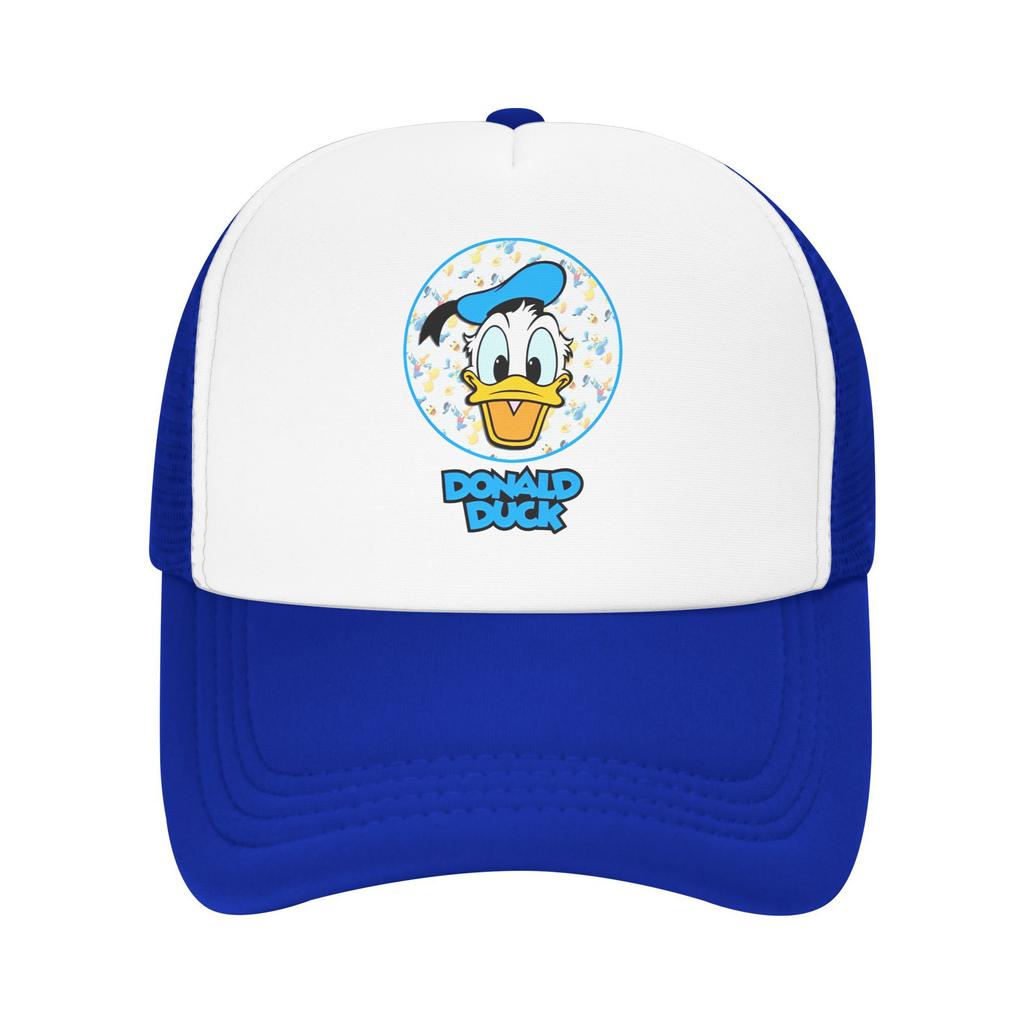 Donald Duck Snapback Hat For Men Women Cooling Breathable Mesh Side Sun Hats Caps Adjustable Fit For Casual Wear