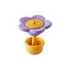 Flower Shape Toilet Button Pushers Top Push Button One-handed Operation Toilet Flusher Aromatherapy Slot Multifunction