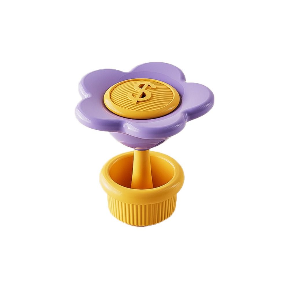 Flower Shape Toilet Button Pushers Top Push Button One-handed Operation Toilet Flusher Aromatherapy Slot Multifunction