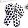 New Football Star Bow Hair Clips - Double Layer Sports Hairpins