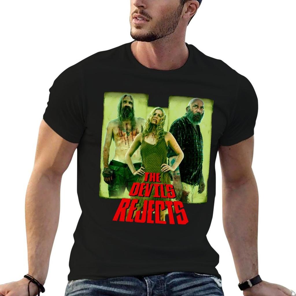 Greater The Devil's Reject Spaulding Men's Black Tshirt Black Black