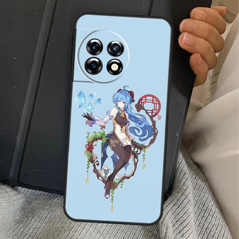 Genshin Impact GanYu Game Case For OnePlus 15 13T 13 12 11 13R 12R 10R 10T 8T OnePlus Nord 5 CE 3 4 Lite N20 N30 Cover