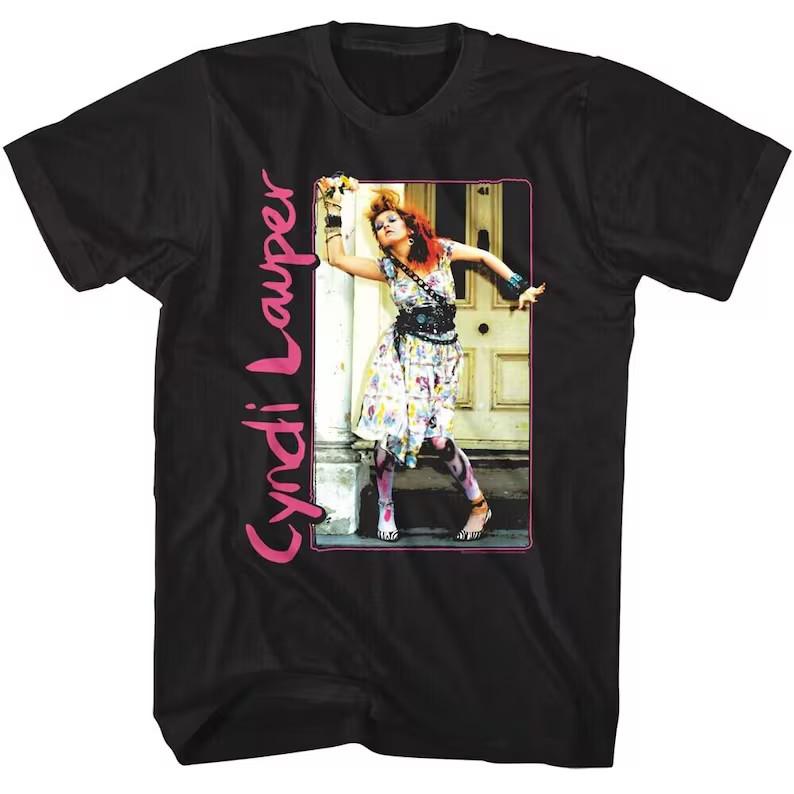 

Cyndi Lauper T-Shirt Girls Just Wanna Have Fun Men s Tees M