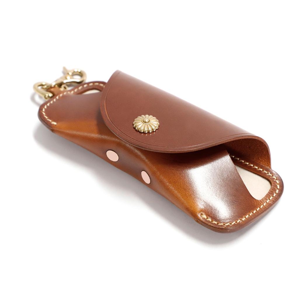 Neues Brillenetui aus Top-Layer-Rindsleder - Tragbare Aufbewahrungstasche für Sonnenbrillen