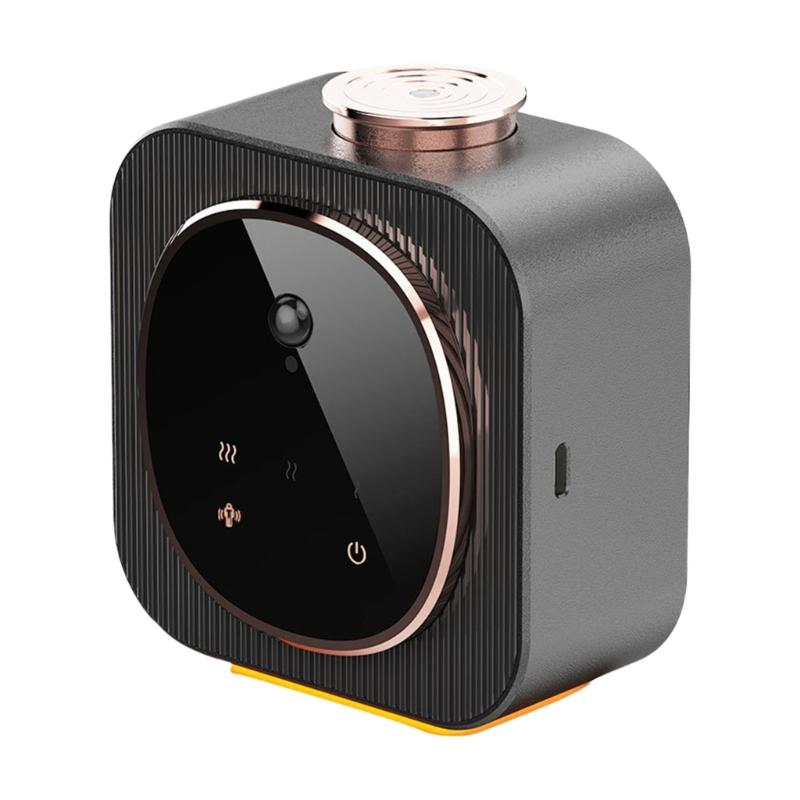 

Portable Nebulizer Aromas Diffuser Cordless Battery Operated Aromatherapies Machine Waterless Essential Oil Device чорний