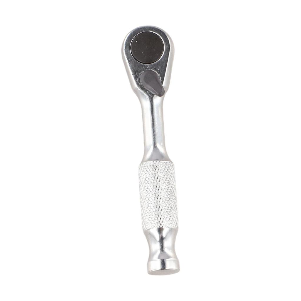 1/4 Drive For Mini Ratchet Wrench Featuring Labor-Saving Spur Wheel and Anti-Slip Handle for and Comfortable Use