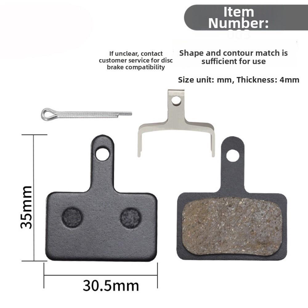 Multi-style Bike Brake Pads Pair Universal Riding Accessories for MTB Mountain Bicycle