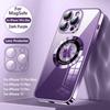 Magnetic Wireless Charging Case For Magsafe Lens Protector For iPhone 15 14 13 12 11 Pro Max Plus Transparent Shockproof Cover