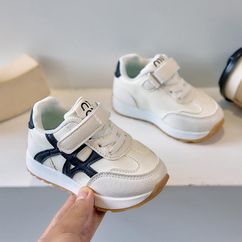 Children's Forrest Gump shoes 2025 autumn new boys' sports shoes non-slip breathable girls' shoes little white shoes baby soft sole
