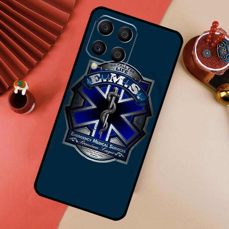 EMT EMS Medical Rescue For Samsung Galaxy M34 M11 M35 M21 M16 M06 M33 M13 M53 M31 M55 M15 M14 M54 M12 M32 M52 Case