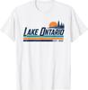 Lake Ontario Scenic Lighthouse Lake Life Est 1656 T-Shirt