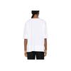 Emporio Armani FW23 Rhinestone Logo Round Neck Casual Short Sleeve T-Shirt Women Tops White 3D2T7C-2JFNZ-0100