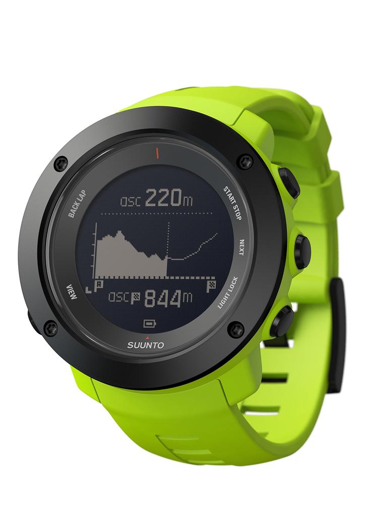 SUUNTO Ambit 3 Vertical HR Monitor do biegania z GPS Limonkowy Bez pomiaru tętna [Używany]