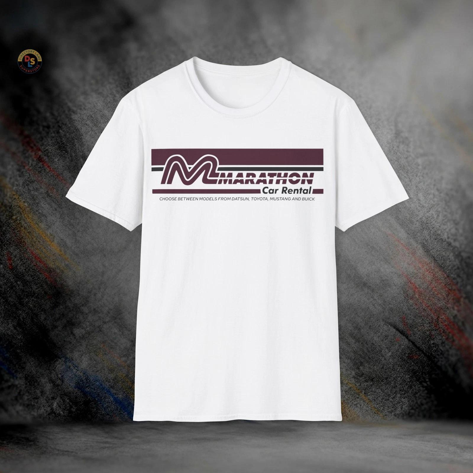 Marathon Car Rental Planes, Trains & Automobiles T-Shirt | Softstyle Tee XXXL