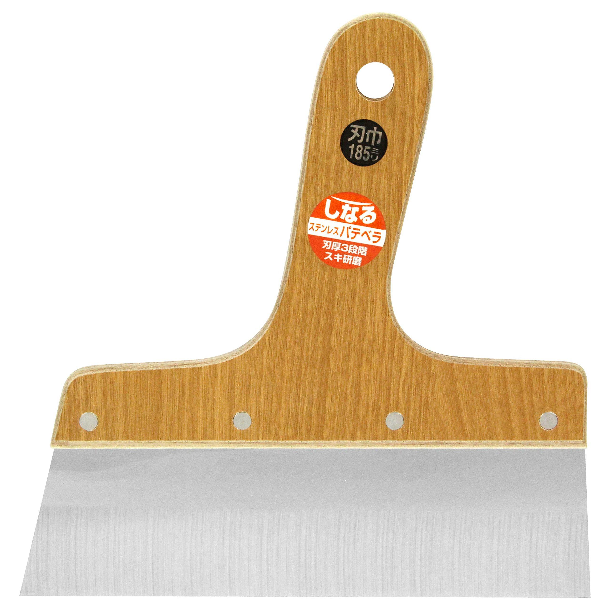 

SK11 Flexible Putty Stainless 185mm Spatula, Steel, 0.4mm Thick,