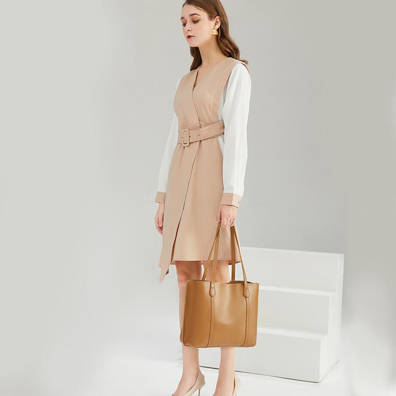 Tote Bag for Women New Style Simple and Fashionable Large Capacity Commuting Bag Shoulder Bag Handbag Elegant Women's Bag