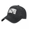 Peacock Baseball Caps Vintage Denim Washed Headwear Unisex Style Outdoor Running Hats
