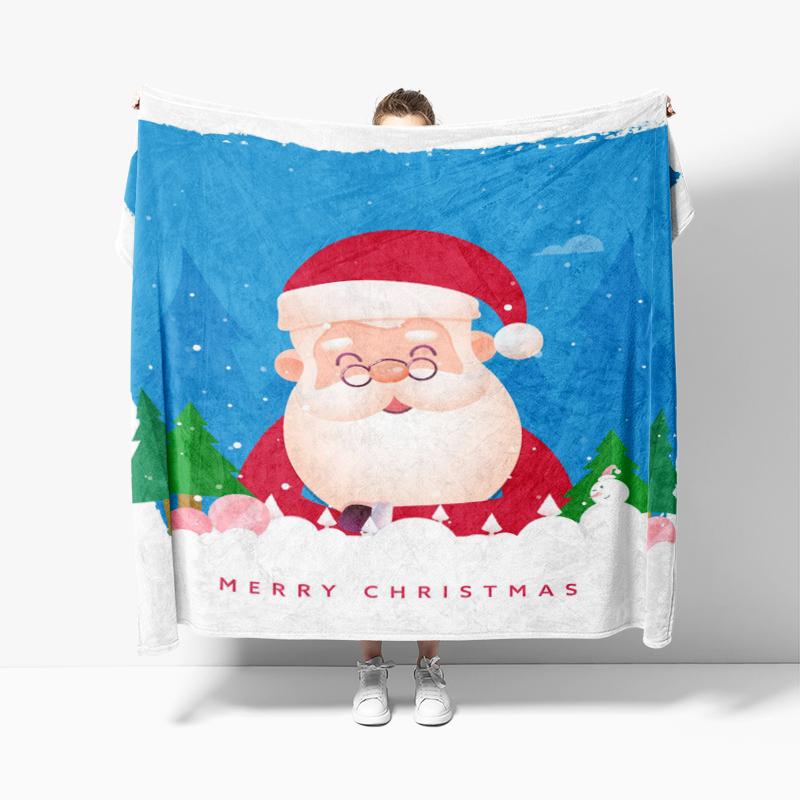 Wohndekoration Plüsch Überwurf Sofadecke Tagesdecke Bett flauschig weiche Decken Dekor Plaid Modern Halloween Frohe Weihnachten Winter