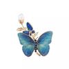 Luxurious Brooch Exquisite Embroidered Butterfly Brooch Fashionable and Individual Brooch Elegant and Refined