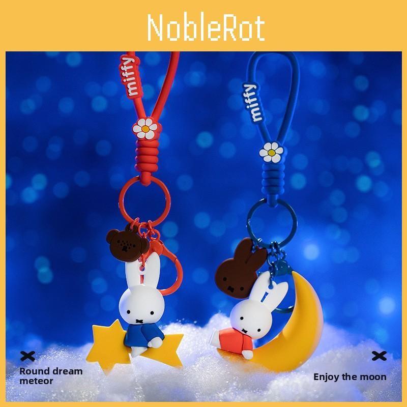 Resin Night Party Keyring Pendant With Cartoon Character For Teens Kids