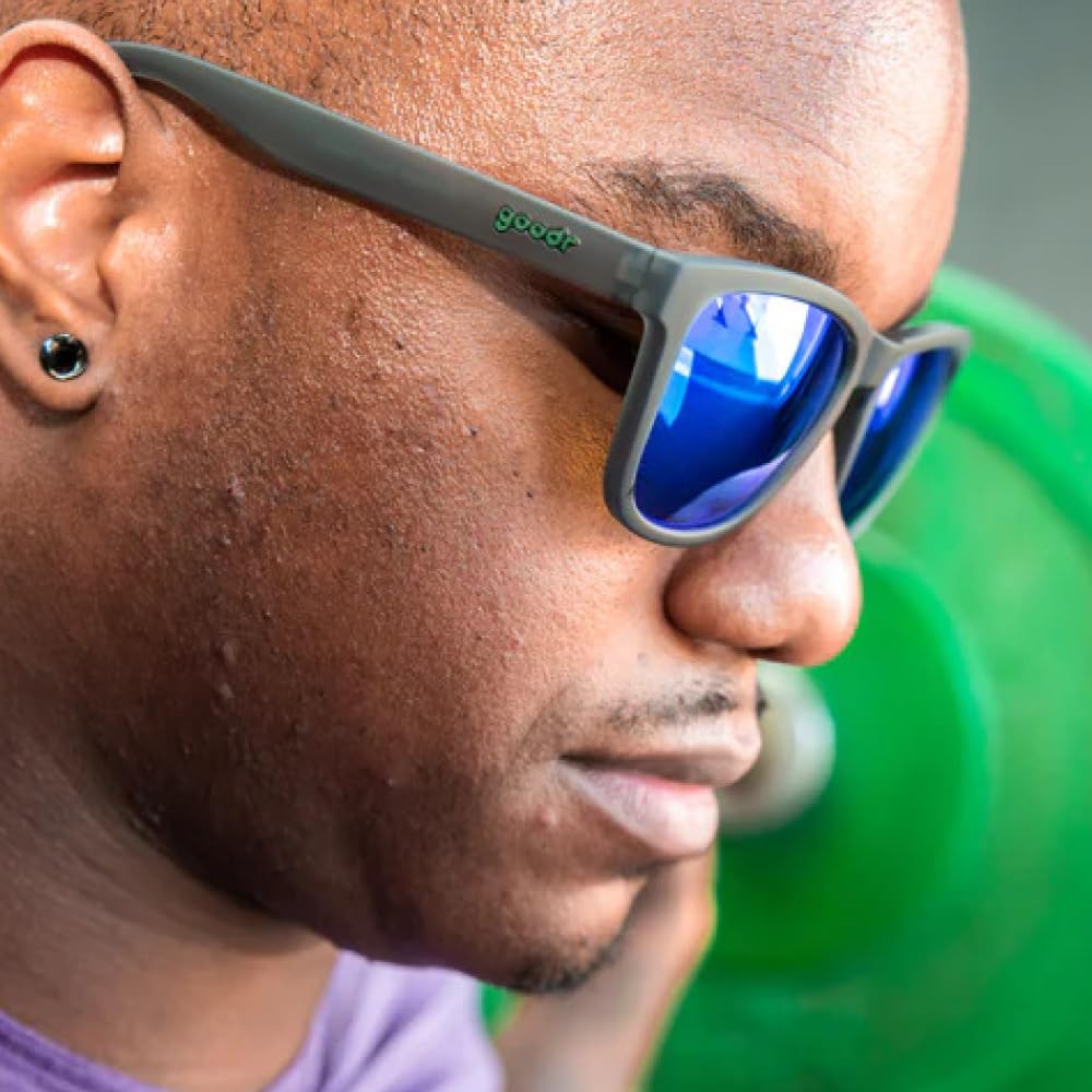 Goodr Sunglasses OG Series Lightweight Polarized Lenses with UV Polarized Color and Mirrored Lenses for Men and Perfect for Mountain and Outdoor