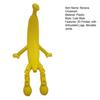 3D Printed Banana Figurine with Articulated Legs Movable Joints Banana Fidget Toy Cartoon Fruit Desktop Decoration Ornament