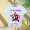 Hot Movie Soft Cotton Baby Girls T Shirt Children's Clothing KPop Demon Hunters Fans Gifts Kids Clothes Fashion Casual Tops