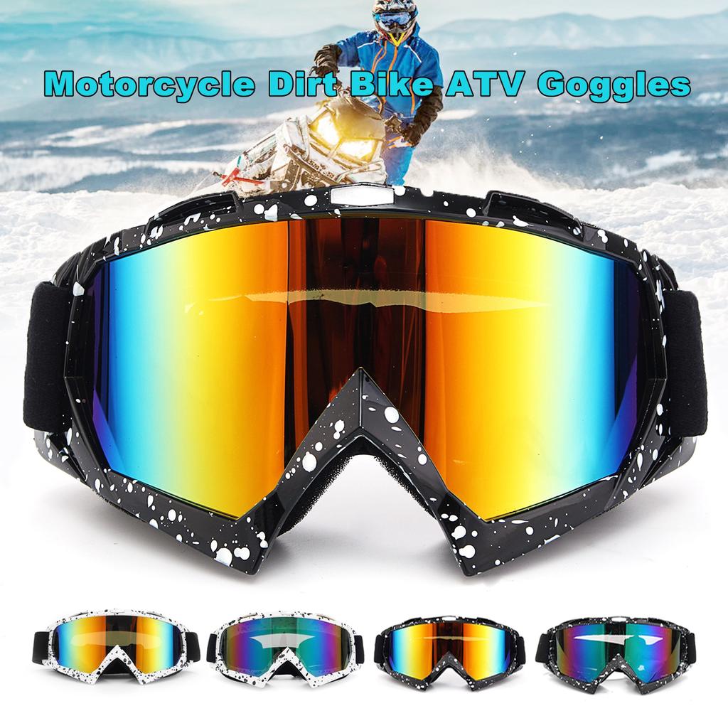 Motorcycle Motocross ATV Dirt Bike Off Road Racing Goggles Glasses Anti-UV Dust