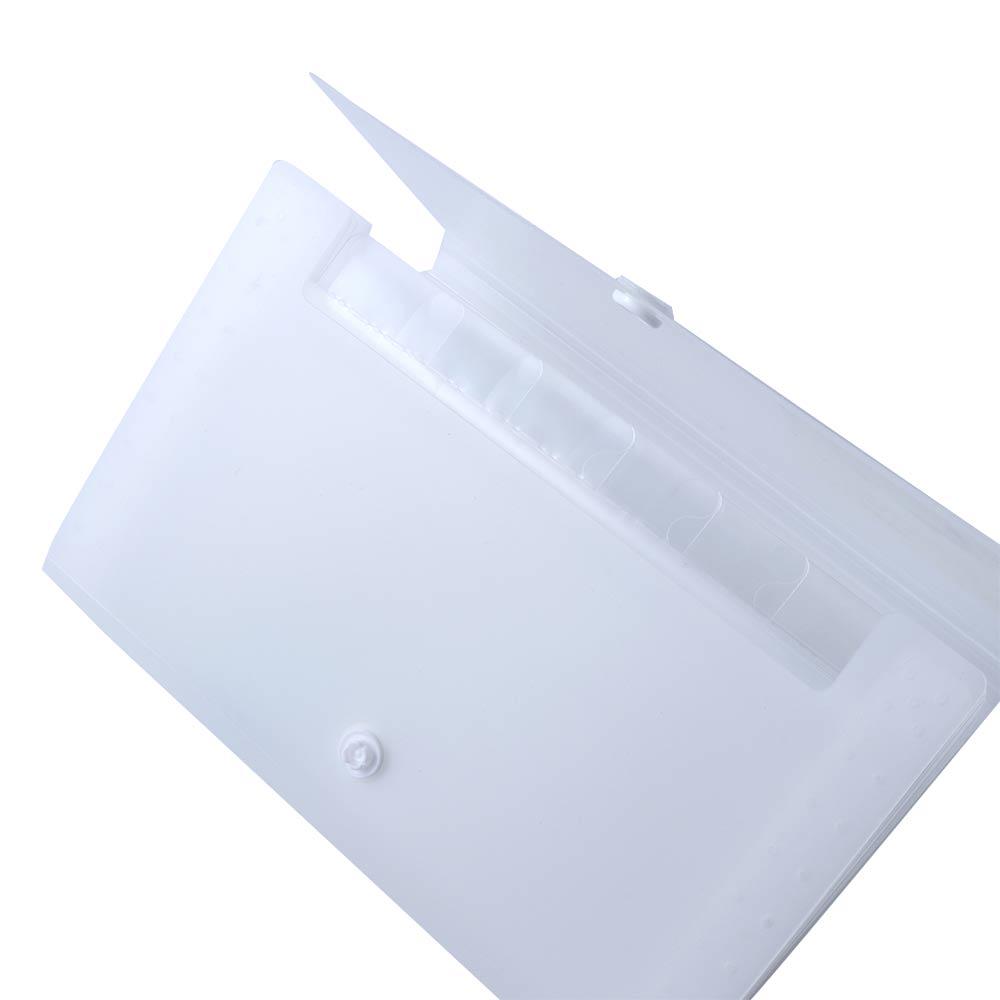 School Plastic Paper Holder Filing Box 13 Pockets Accordian File Receipt File Expanding Wallet File Folder Document Organizer