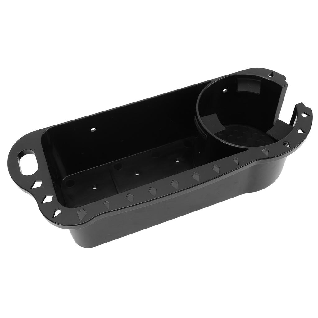 Boat Cup Holder Multifunctional Boat Fishing Accessories Organizer with Rubber Tab for Jon Boat Bass Boat Kayak Pontoon