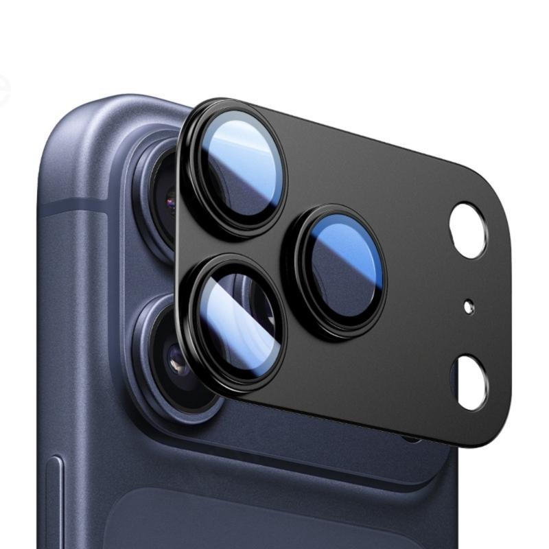 Matte Finish Camera Cover Guard Anti Fingerprint Drop Proof Film Design For Phone Shockproof Design Aluminum Alloy Frame