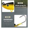 2pcs Jig Head Fish Hook 10g 25g 45g Fish Head Fish Hook for Soft Bug Fishing Tackle