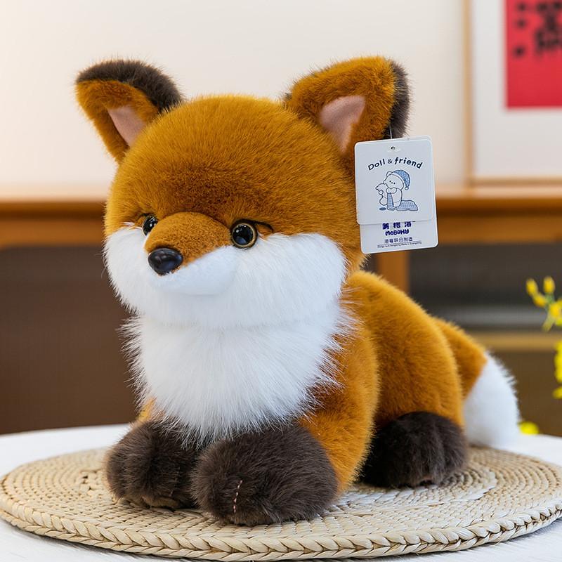 

Plush Dog And Panda Stuffed Animals For Kids Soft Toy Gift For Children 22cm коричневий