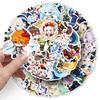 50 Chibi Genshin Impact Sticker - Cartoon Kawaii Spiel Dekoration für Thermobecher und Notizbücher