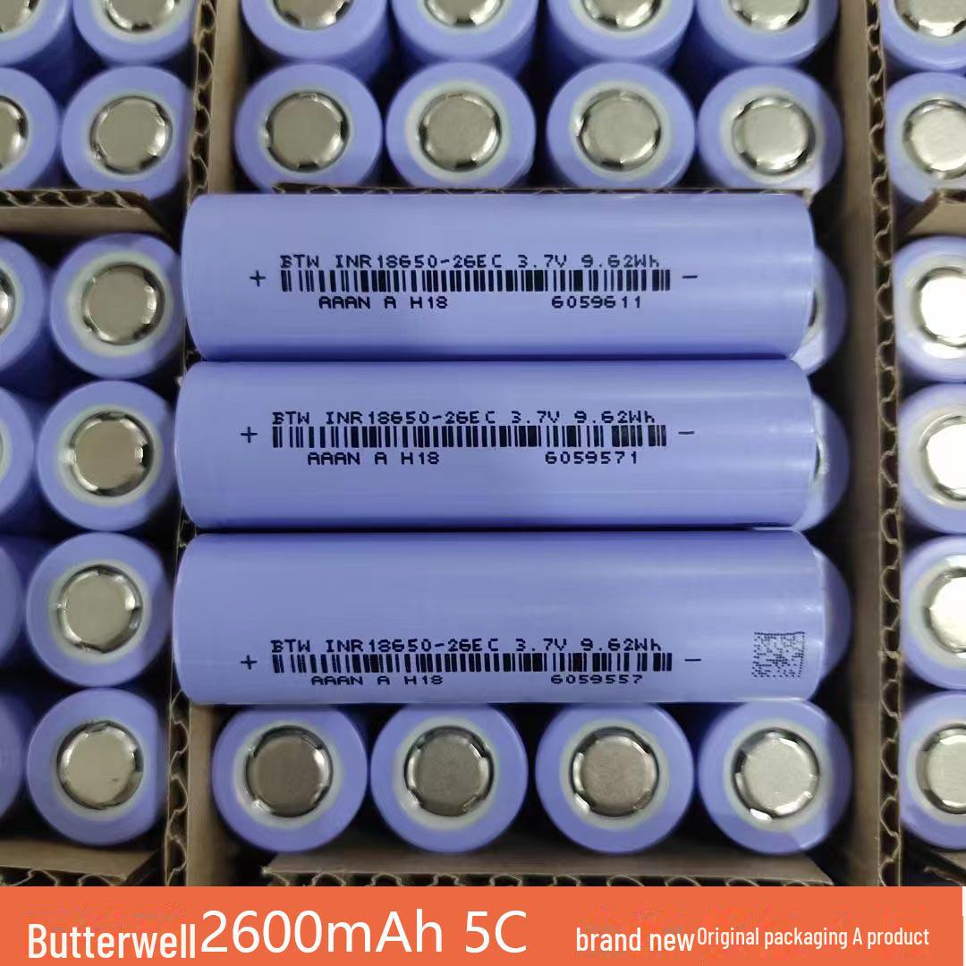 

Литиевый аккумулятор Batway 2600 мАч 5C для электромобилей, дрелей и угловых шлифовальных машин