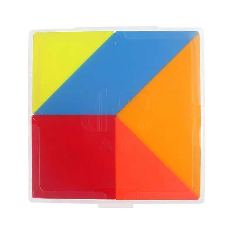 Large Magnetic Tangram Set for Teachers - Classroom Blackboard Teaching Tool for Kindergarten and Primary Students