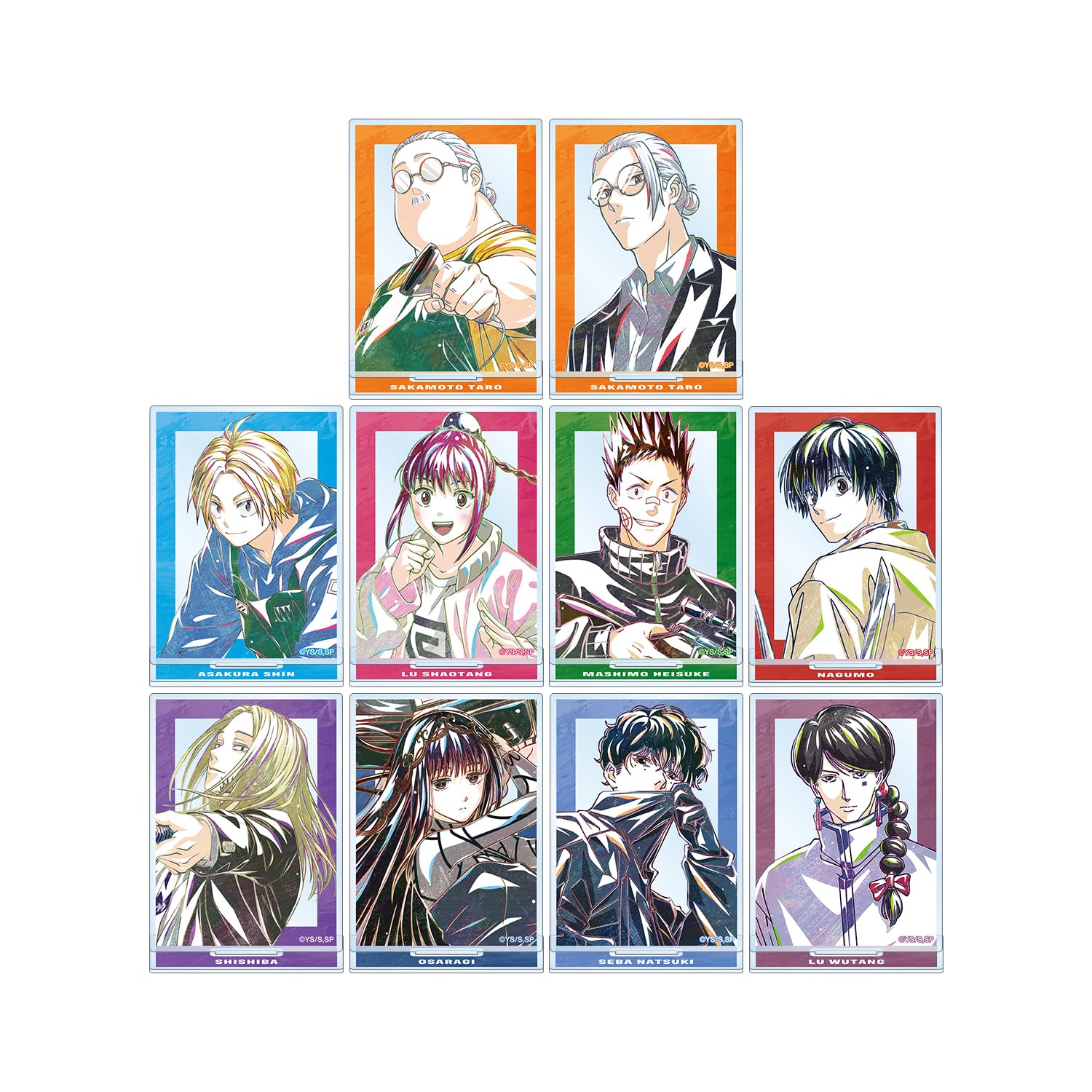 

TV Anime Trading Ani Art Acrylic Stands Box of 10 SAKAMOTO DAYS