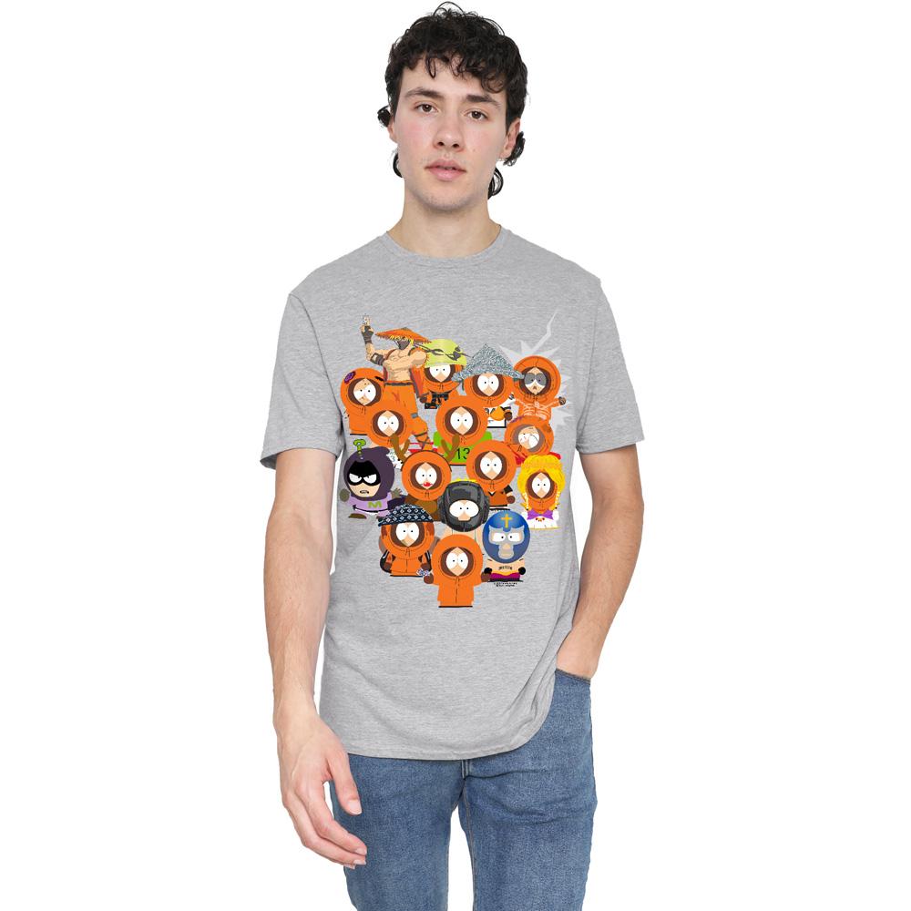 South Park Maglietta da uomo con molte facce di Kenny