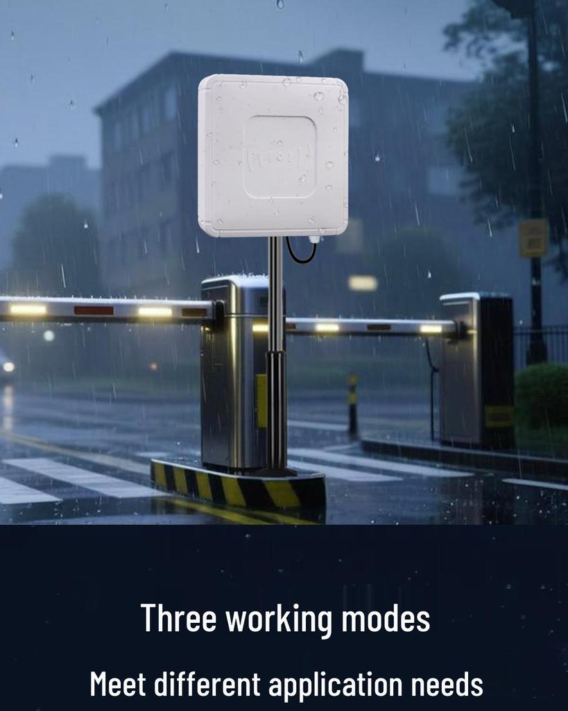 Ultra-High Frequency UHF RFID Reader/Writer for Long-Range Parking Lot Access Control 915 MHz