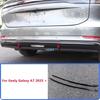 For Geely Galaxy A7 2025 + Rear Bumper Tail Lid Trim Cover Body Kit Car Style Protector Decoration Accessories Exterior Sticker